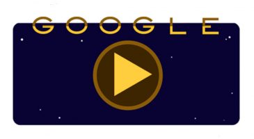 26 avril 2017 : un doodle en gros plan sur Saturne grâce à la sonde spatiale Cassini
