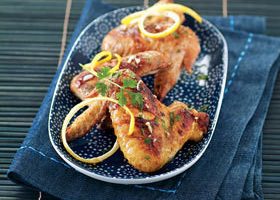 Ailerons de poulet au citron et à la coriandre - %%sitename%%