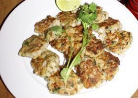 Boulettes de scampis, gingembre et coriandre - %%sitename%%