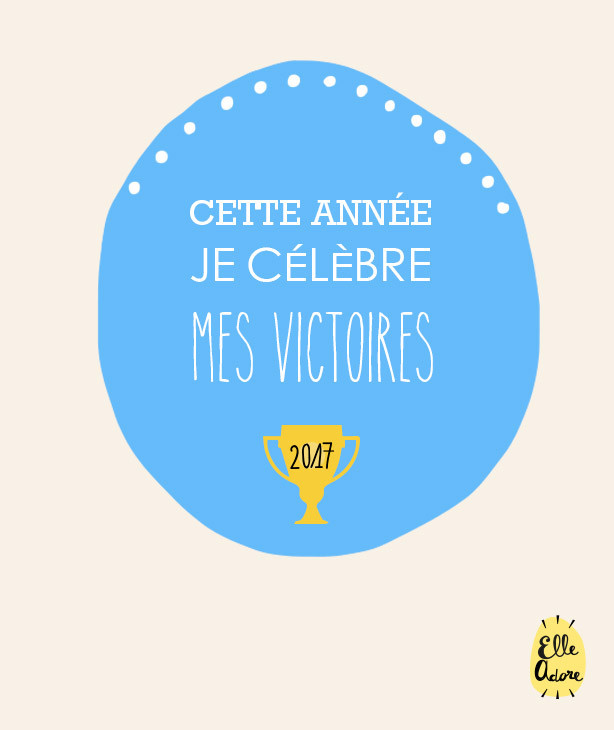 Cette année je célèbre mes victoires