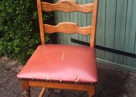 Chaises relookées