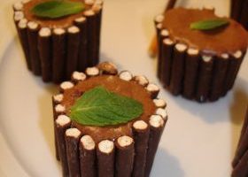 Charlottines Mikado, mousse chocolat au mascarpone - %%sitename%%