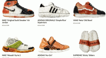 Des sushis et des sneakers : un assortiment des plus alléchants !