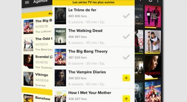 Deux appli pour les mordus de séries ! - %%sitename%%