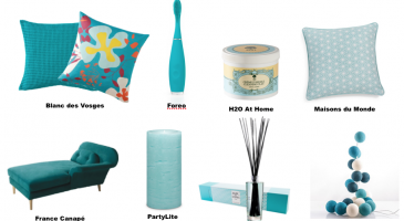 Du turquoise dans la déco ! - %%sitename%%
