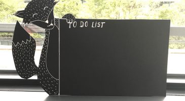Fabriquer un tableau noir à partir d'un vieux calendrier