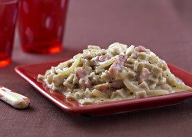Crozets au beaufort, comté et lardons - %%sitename%%