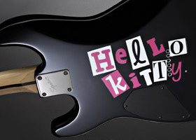 My guitar is so cute !