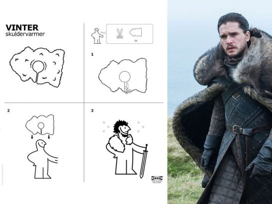 Ikea-sort-une-notice-pour-se-fabriquer-la-fourrure-de-Jon-Snow