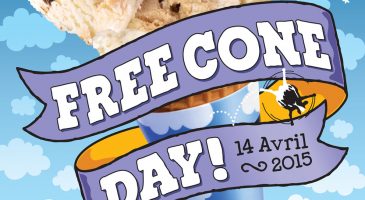 Le Free Cone Day, c'est mardi !