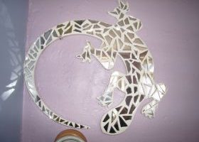 Lézard en mosaïque - %%sitename%%