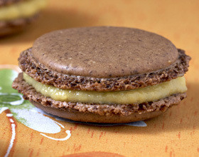 Macarons-au-chocolat
