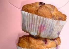 Muffins aux fruits rouges