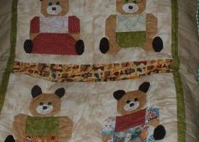 Nounours en patchwork