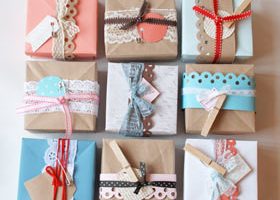 Carnet d'inspiration : 11 idées pour de jolis paquets de Noël - %%sitename%%