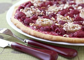 Pizza aux framboises - %%sitename%%