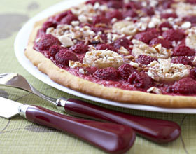 Pizza-aux-framboises