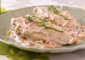 Poulet light à la menthe - %%sitename%%
