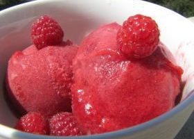 Sorbet à la framboise - %%sitename%%