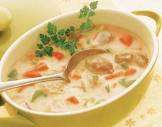 Soupe au poulet et au riz - %%sitename%%