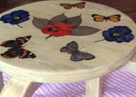 Tabouret de Printemps