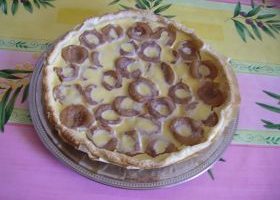 Tarte aux pêches vite faite - %%sitename%%