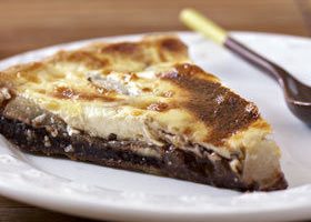 Tarte poire et chocolat