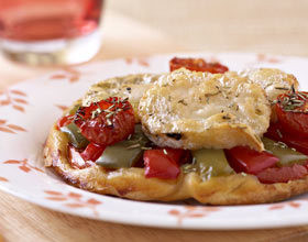 Tatin-provencale-au-rondin-onctueux-de-chevre-par-Vanetiti