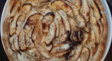 Une tarte aux pommes sans beurre ni huile, c'est possible !