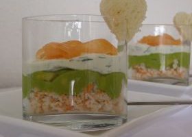 Verrine de surimi au carré frais - %%sitename%%