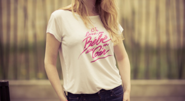 WANTED : le teeshirt "On laisse pas bébé dans un coin"
