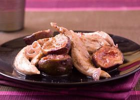 Aiguillettes de poulet aux figues - %%sitename%%