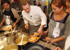 L'atelier Guy Martin une école de cuisine pour les foodistas de la haute gastronomie française.