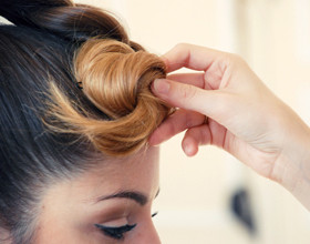 chignon-tresse