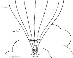 coloriage-montgolfiere