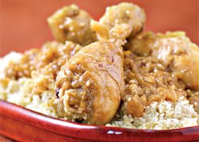 Couscous de poulet aux oignons - %%sitename%%