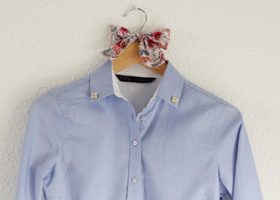 DIY : comment customiser une chemise avec des boucles d'oreill - %%sitename%%