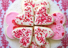 Biscuits romantiques avec glaçage - %%sitename%%