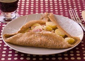 Galettes rustiques aux lardons et pommes de terre - %%sitename%%
