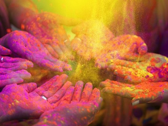La poudre holi