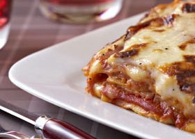 Lasagnes jambon raclette