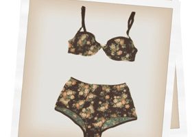 Coup de cur mode : de la lingerie fleurie à moins de... 27 euros !