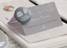 Des marques places originaux pour mon mariage !