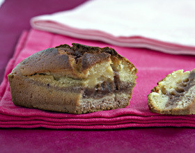 minis-cakes-chocolat-vanille