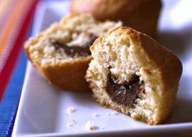Muffins fourrés au Nutella - %%sitename%%