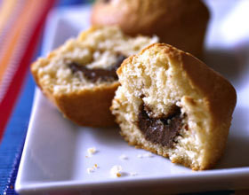 muffins-au-nutella