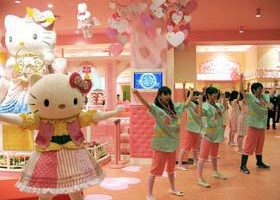 Un parc d'attractions Hello Kitty
