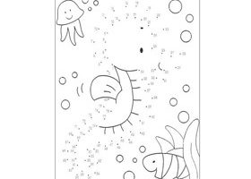 Points à relier : les poissons - %%sitename%%