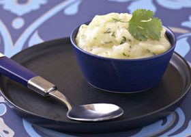 Purée de pommes de terre à la coriandre - %%sitename%%