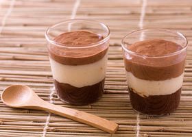 Mousse aux trois chocolats